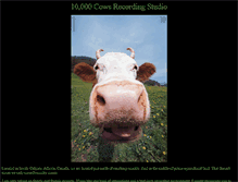 Tablet Screenshot of 10000cows.com